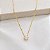 Gargantilha Ponto de Luz Ouro 18k Moissanite 5mm - Imagem 2