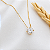 Gargantilha Ponto de Luz Ouro 18k com Moissanite 7mm - Imagem 2