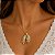 Pingente Pantera Grande Ouro 18k Zircônia - Imagem 2