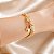 Pulseira Trio Cabo de Aço Ouro 18k Zircônia - Imagem 2