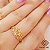 Anel Filigrana Ouro 18k - Imagem 1