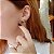 Brinco Ear Cuff Ouro 18k Pedras Naturais - Imagem 6