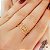 Anel Filigrana Ouro 18k - Imagem 1