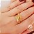Anel Filigrana Ouro 18k - Imagem 1