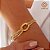 Pulseira Bold Fios Elo Ouro 18k - Imagem 1