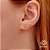 Brinco Ear Cuff Corações Ouro 18k - Imagem 1