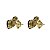 Brinco Ear Cuff Ouro 18k Pedras Naturais - Imagem 10