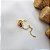 Piercing Argola Encaixe Ouro 18k Pedras Naturais - Imagem 6