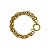 Pulseira Elo Bizantina Ouro 18k - Imagem 1