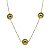 Gargantilha Bold Bola Ouro 18k- 45 cm - Imagem 1