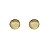 Brinco Esfera Lentilha Ouro 18k - Imagem 1