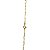 Cordão Malha Cadeado Ouro 18k - 50cm- cod 21268 - Imagem 6