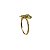 Anel Borboleta Ouro 18k Periodo/ Turmalina - Imagem 10