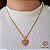 Kit Cordão Ouro 18k + Pingente Coração  Ouro 18k - Imagem 1