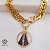 Pulseira Nossa Senhora Ouro 18k Zircônia - Imagem 1