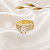 Anel Solitário Ouro 18k Moissanite - Imagem 2