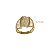 Anel Vazado Ouro 18k  Diamante Cultivado - Imagem 3