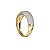 Anel Aparador Ouro 18k com Ródio Branco - Imagem 6