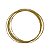 Pulseira/ Gargantilha Corda de Violão Ouro 18k-144cm - Imagem 1
