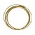 Pulseira/ Gargantilha Corda de Violão Ouro 18k-110cm - Imagem 1