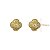 Brinco Trevo Quatro Folhas Ouro 18k - Imagem 3