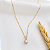 Kit Cordão Ouro 18k + Pingente Ponto de Luz Ouro 18k Moissanite - Imagem 2