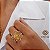 Anel Filigrana Flor Ouro 18k - Imagem 1