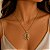 Kit Cordão Ouro 18k + Pingente Pantera Diamantado Ouro 18k Zircônia - Imagem 4