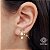 Brinco Argola Ouro 18k - Imagem 1