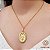 Kit Cordão + Pingente Nossa Senhora das Graças Ouro 18k - Imagem 1