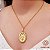 Kit Cordão + Pingente Nossa Senhora das Graças Ouro 18k - Imagem 1