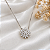 Gargantilha Chuveiro Rainha Ouro Branco 18k Moissanite - Imagem 2