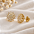 Brinco Chuveiro Ouro 18k Moissanite - Imagem 2