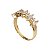 Anel Navete Ouro 18k - Diamante Cultivado 66pts - Imagem 5