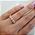 Anel Navete Ouro 18k - Brilhante Moissanite 66pts - Imagem 3