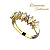 Anel Navete Ouro 18k - Diamante Cultivado 66pts - Imagem 1