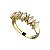 Anel Navete Ouro 18k - Diamante Cultivado 66pts - Imagem 8