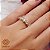 Anel Navete Ouro 18k - Brilhante Moissanite 66pts - Imagem 1