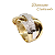 Anel Ouro 18k - Diamante Cultivado 50pts - Imagem 1