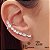 Brinco Ear Cuff  Prata 925 Zircônias - Imagem 1