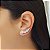 Brinco Ear Cuff  Prata 925 Zircônias - Imagem 2
