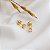 Brinco Ponto de Luz Ouro 18k Moissanite - Imagem 2
