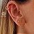 Piercing Ouro 18k Zircônias - Imagem 1