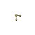 Piercing Tragus Flecha Ouro 18k Zircônias - Imagem 1