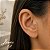 Piercing Tragus Ouro 18k Zircônias - Imagem 1