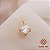 Pingente Ponto de Luz Ouro 18k Brilhante Moissanite 30 Pts - Imagem 1