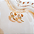 Brinco Torcido Ouro 18k Moissanite - Imagem 2