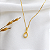 Kit Cordão Ouro 18k + Pingente Ponto de Luz Ouro 18k Moissanite - Imagem 2