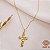 Kit Cordão + Pingente Cruz Ouro 18k - Imagem 1