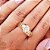 Anel Cristal Ouro 18k - Imagem 1